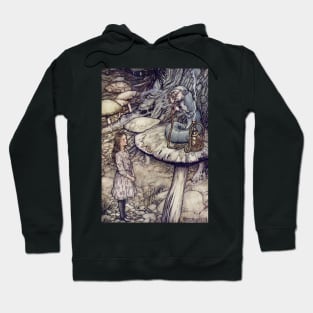 Alice In Wonderland - Arthur Rackham - 3 Hoodie